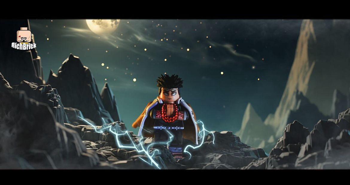 【RichBrick】岩柱