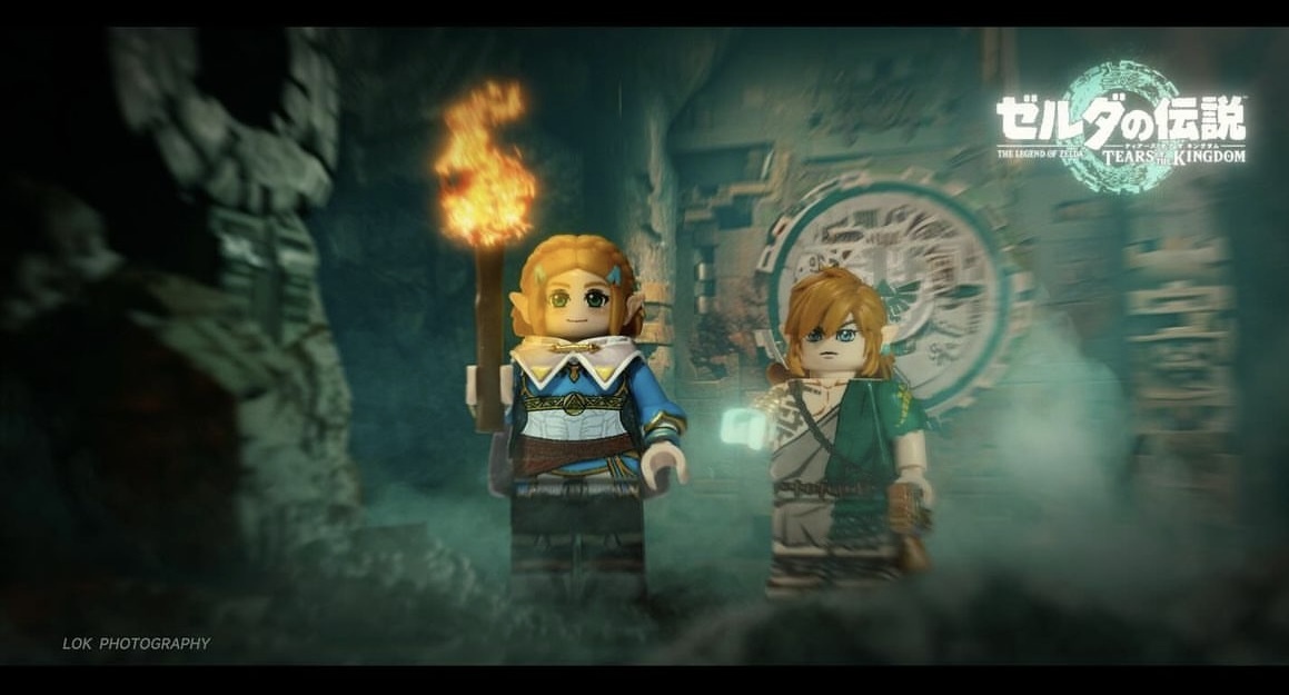 【RichBrick x LokLokMoc】林克與塞爾達公主
