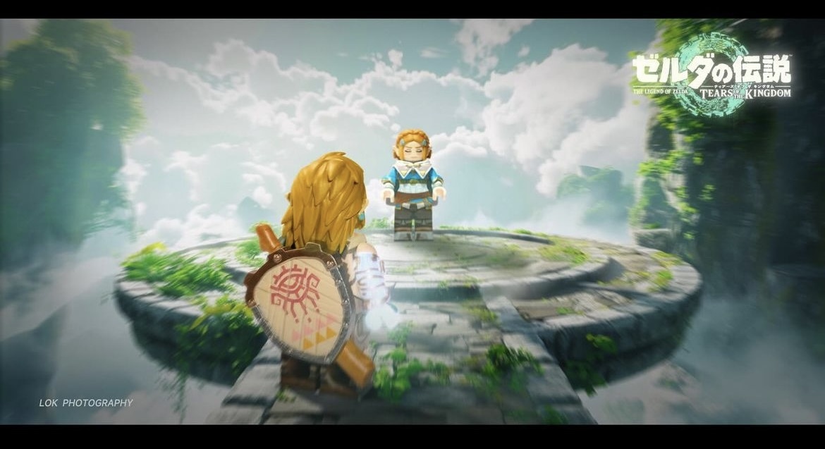 【RichBrick x LokLokMoc】林克與塞爾達公主