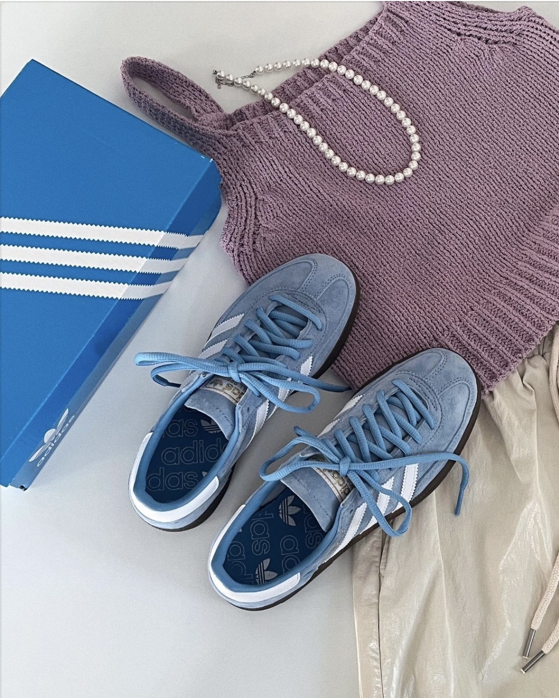 Adidas Originals Handball Spezial 天空藍 藍白色 麂皮 復古 焦糖底 德訓鞋 BD7632/預購