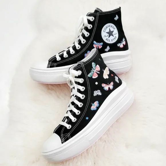 【預購】Converse Butterfly Wings F040107 女裝高幫鞋