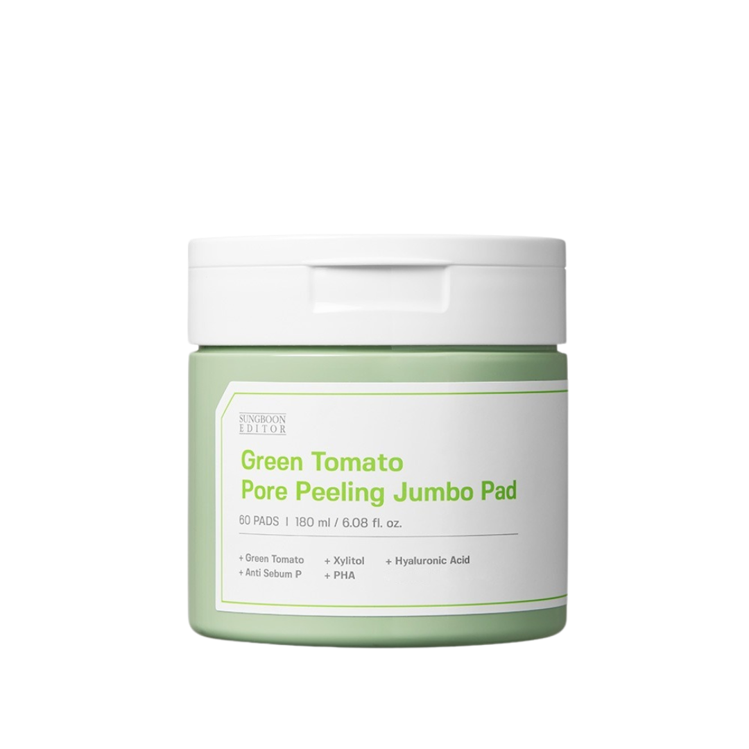 SUNGBOON EDITOR 綠番茄毛孔緊緻棉片