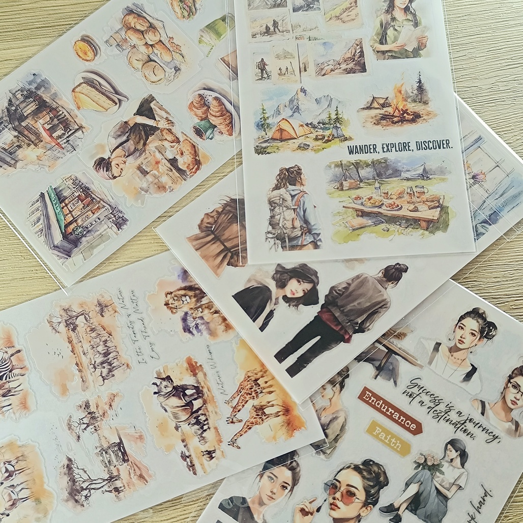 森年．2024 全新轉印貼紙 共五款