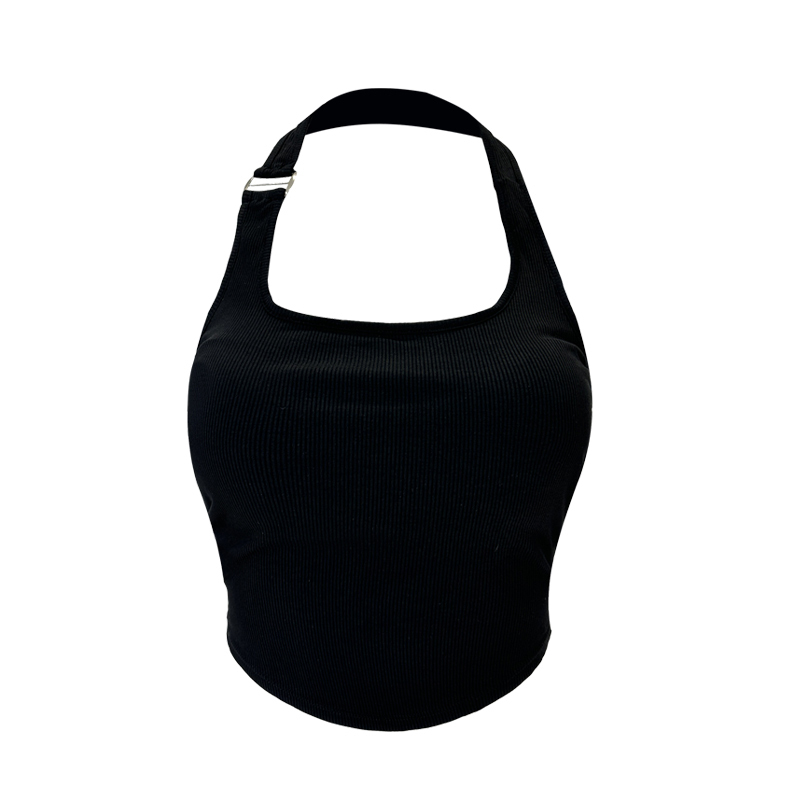 Hot selling U-neck camisole (black, one size fits all)
