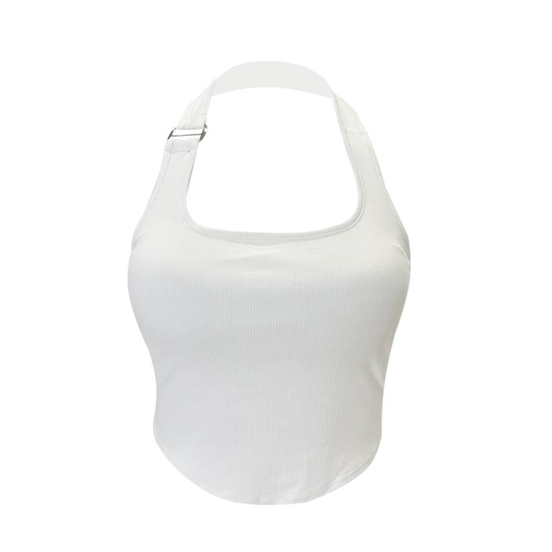 Hot selling U-neck camisole (white, one size fits all)