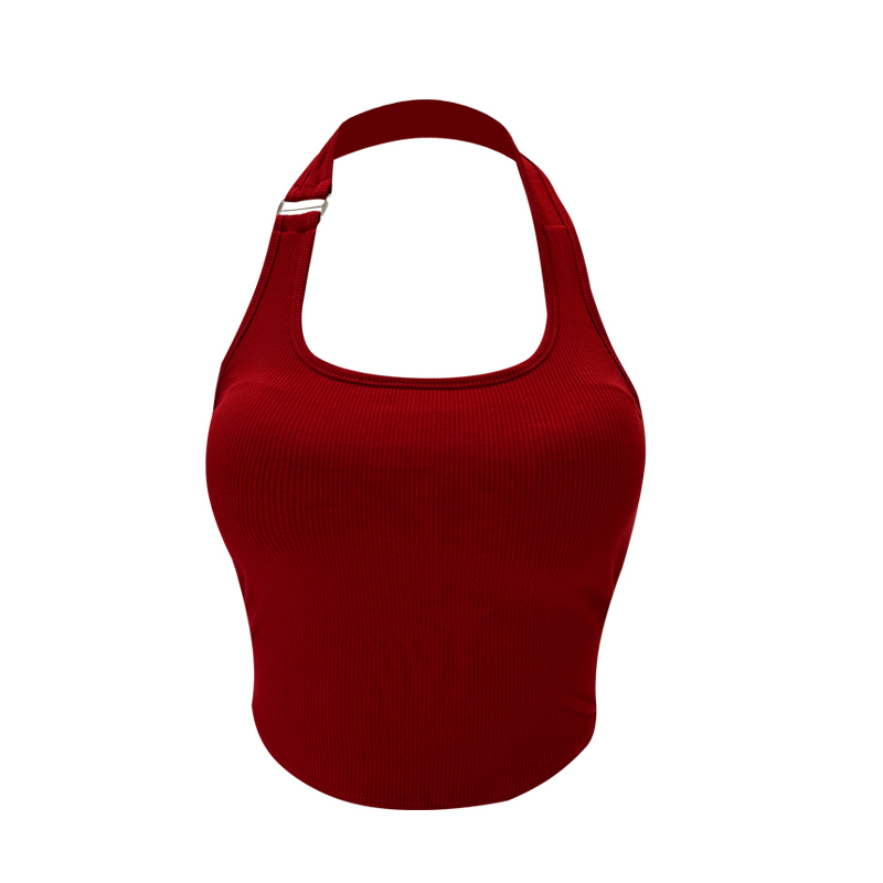 Hot selling U-neck camisole (red, one size fits all)