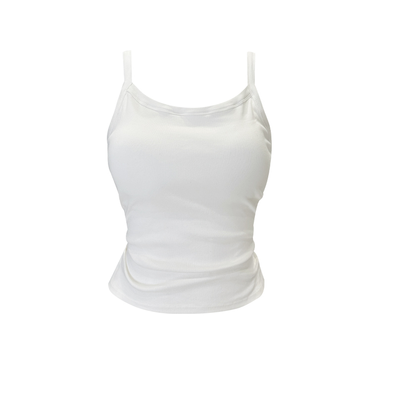 Hot selling strappy backless vest (white, one size fits all)