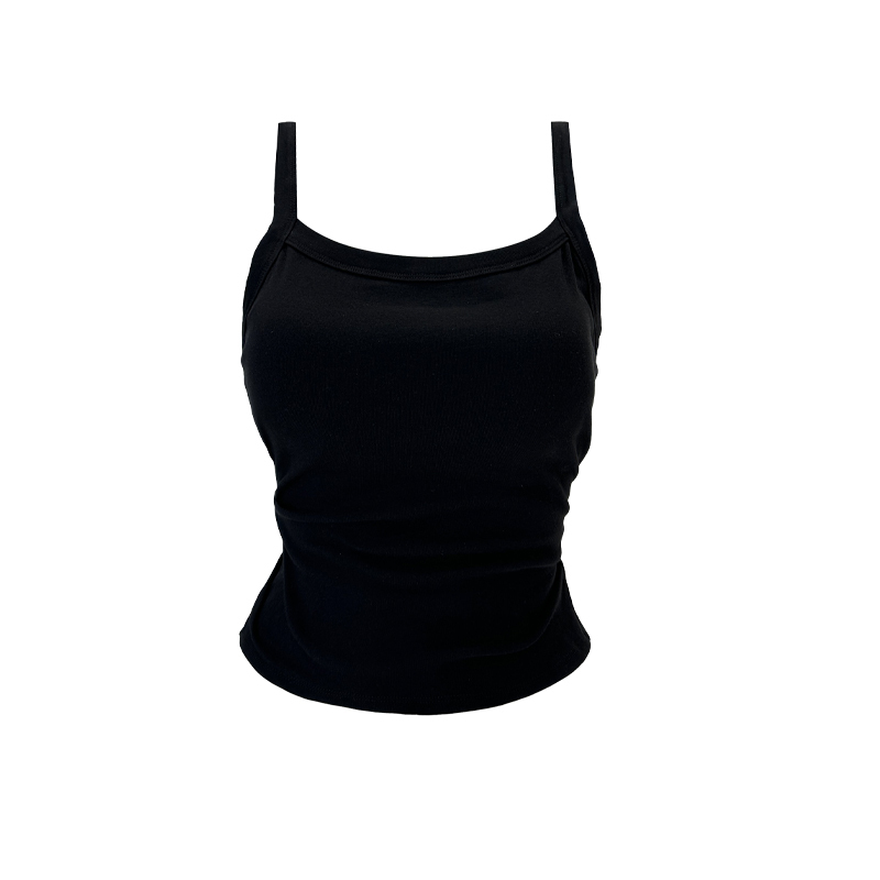 Hot selling strappy backless vest (black, one size fits all)