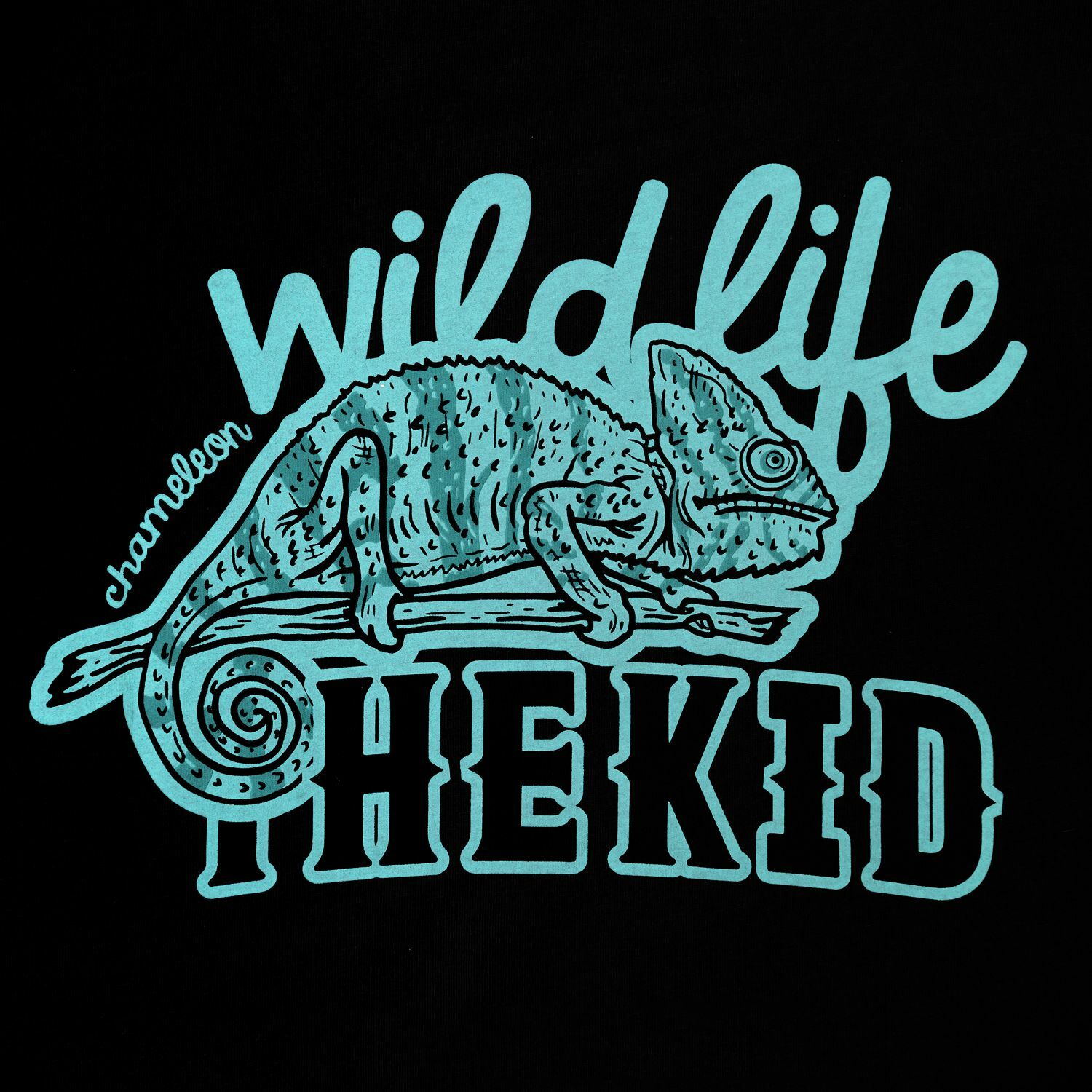 KID ® 動物系列 高冠變色龍寬肩背心 Ver.2