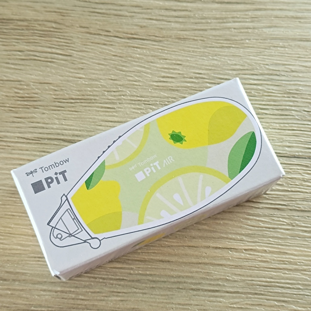 TOMBOW 蜻蜓 ．Pit AIR mini 滑行雙面膠帶 豆豆貼 水果系列 新款