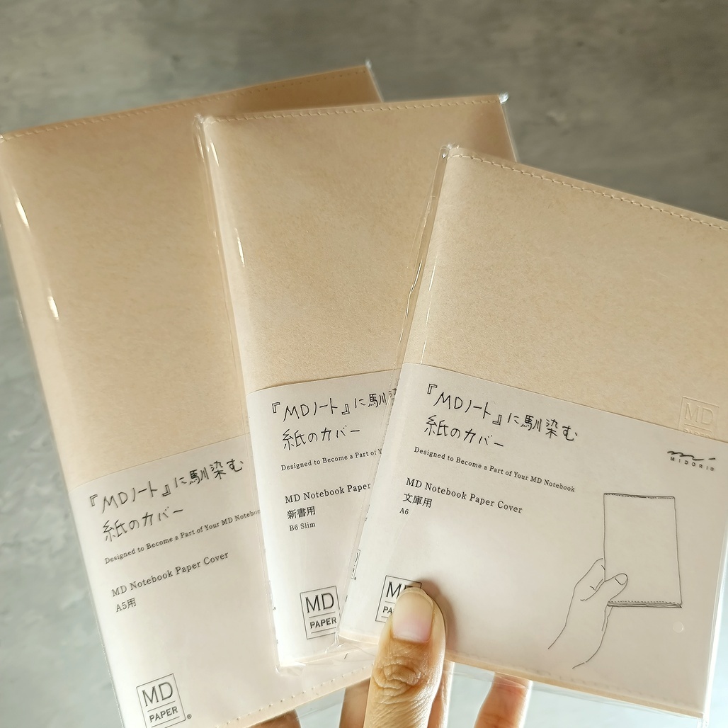 MIDORI ．MD Notebook 揉紙書套 (請注意尺寸適用款式)