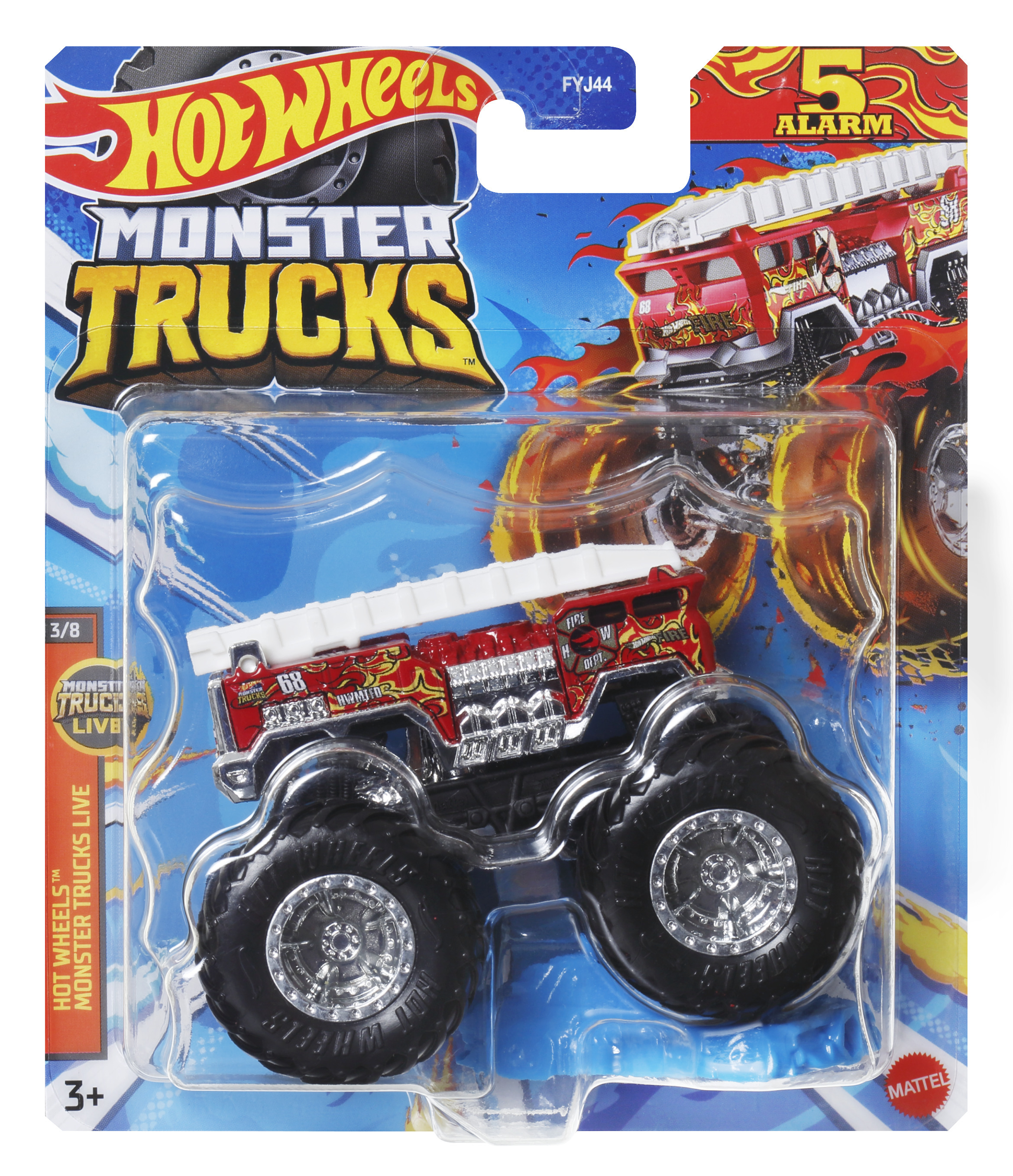 風火輪大腳車1:64系列 原箱8入(AF箱號)