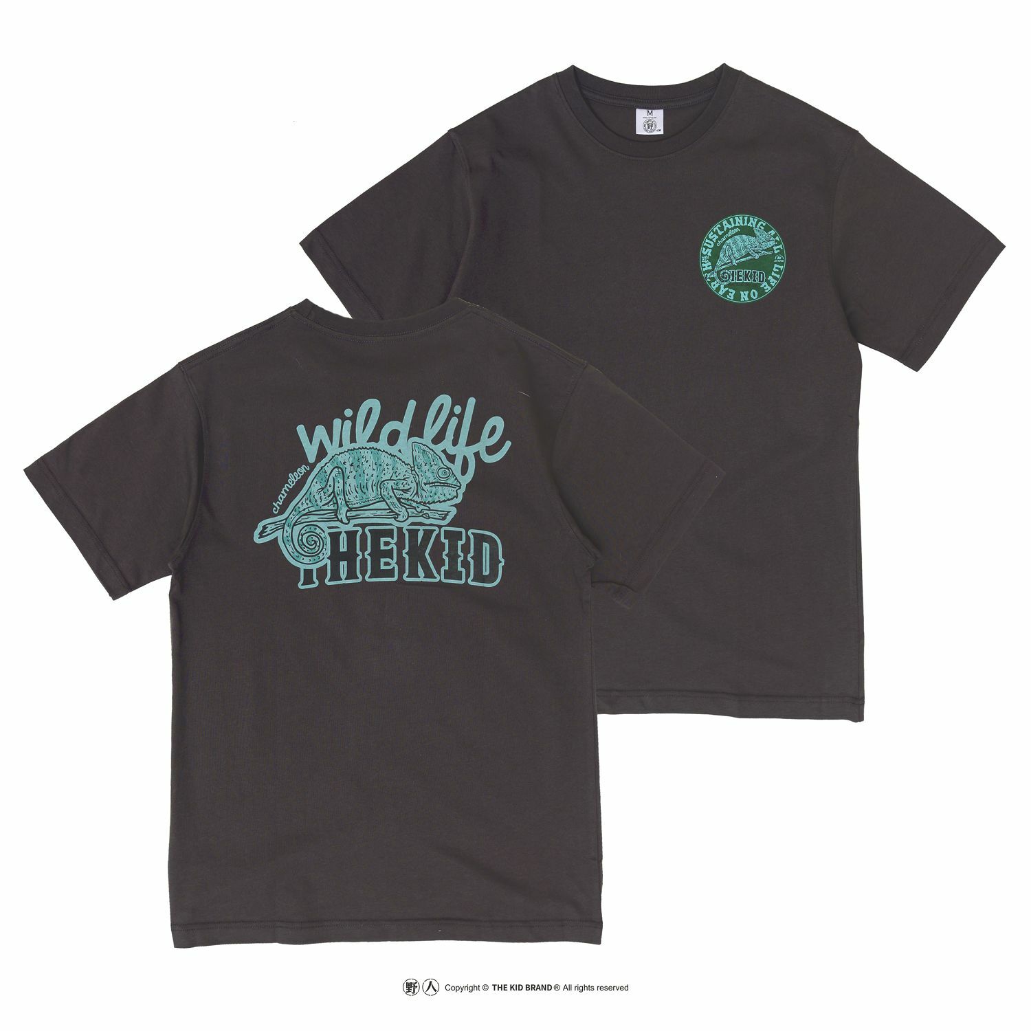 KID ® 動物系列 高冠變色龍短T Ver.2