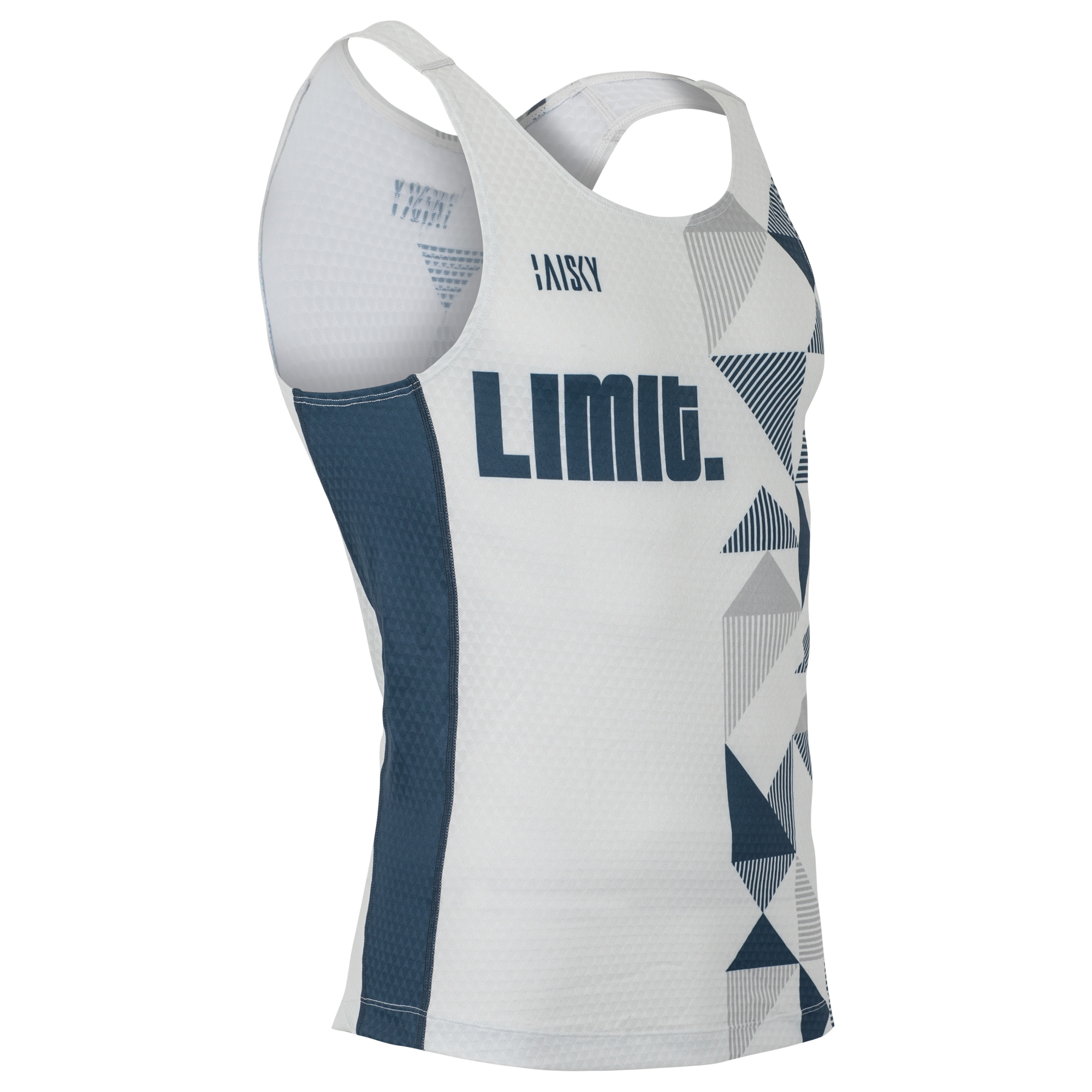 男款慢跑背心 Limit 極限 藍