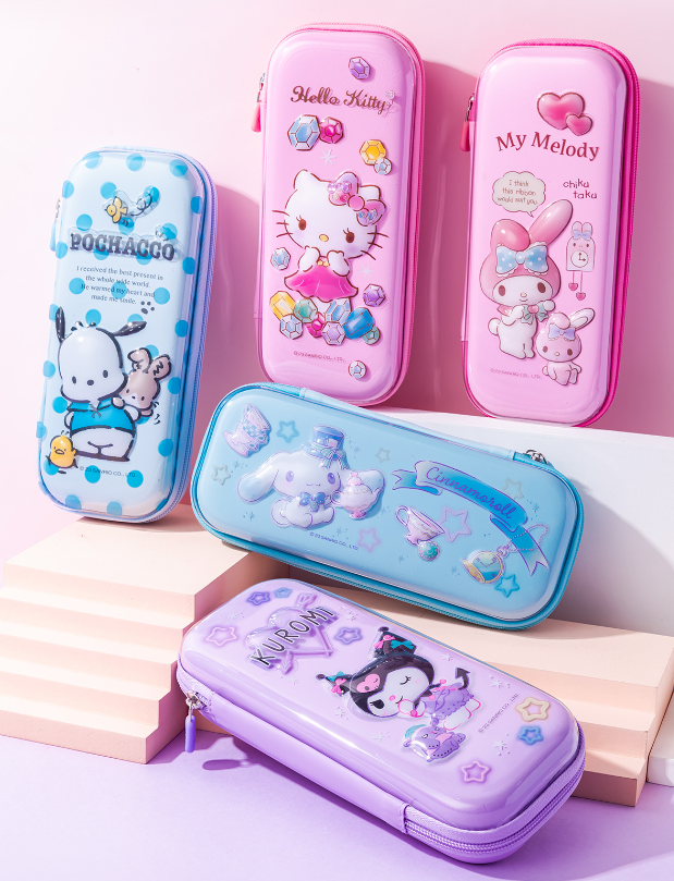 現貨區 一正文具三麗鷗形象EVA立體筆盒 YZ9957
