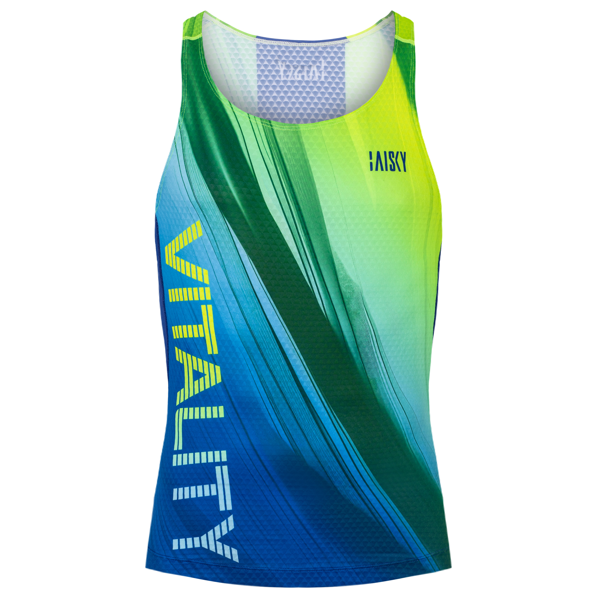 男款慢跑背心 Vitality 活力 藍