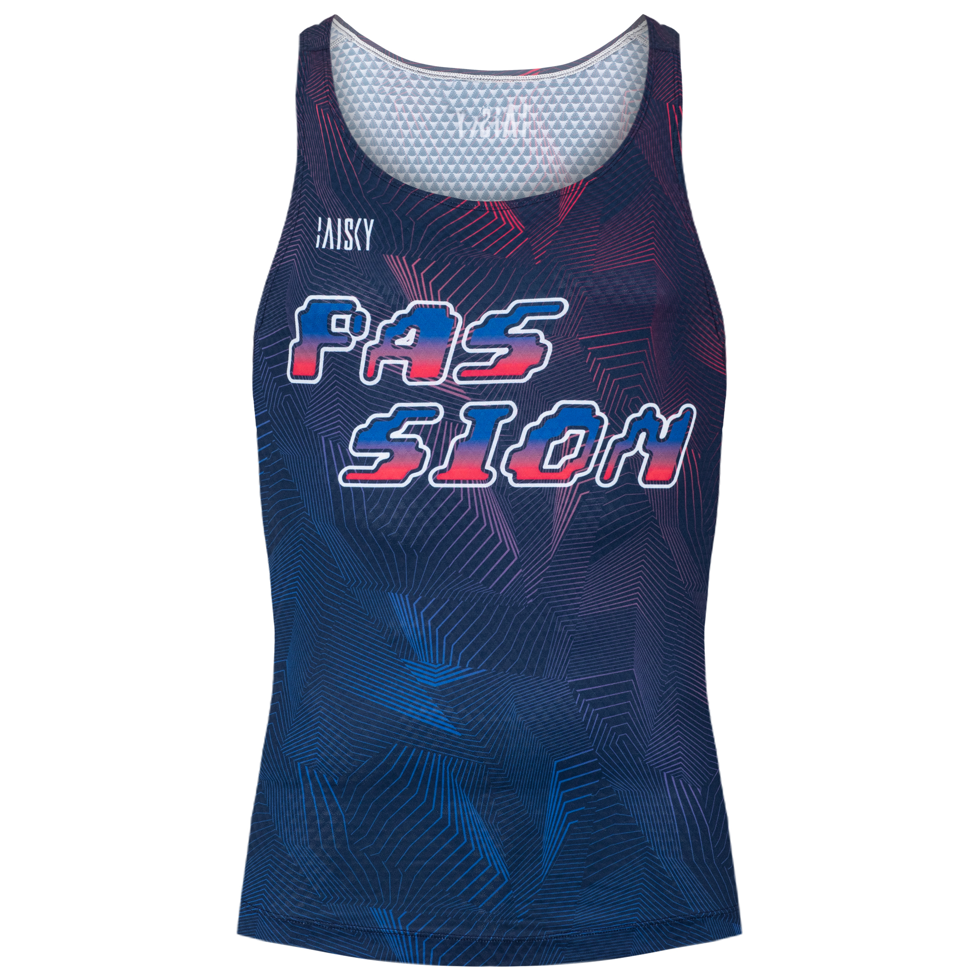 男款慢跑背心 Passion 熱情 藍