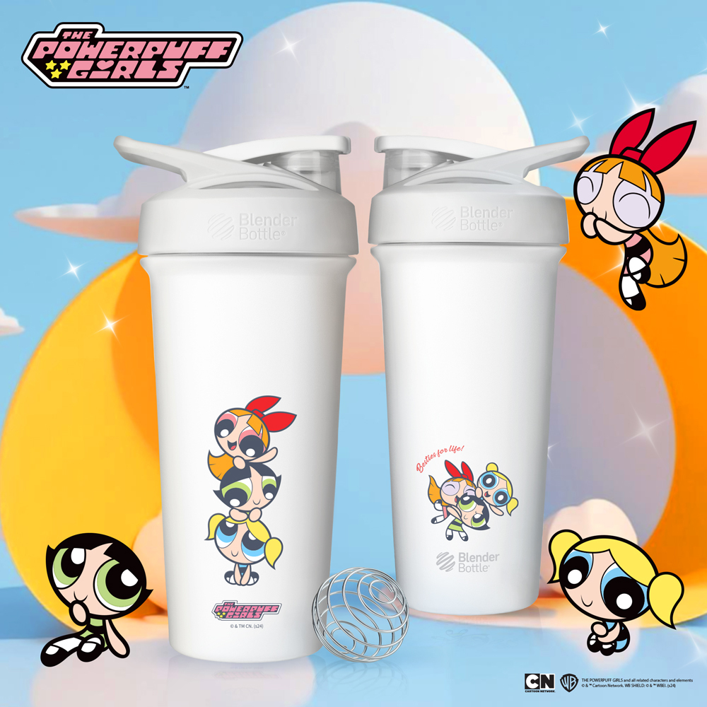 飛天小女警 不鏽鋼保溫保冰杯 | Strada Sleek