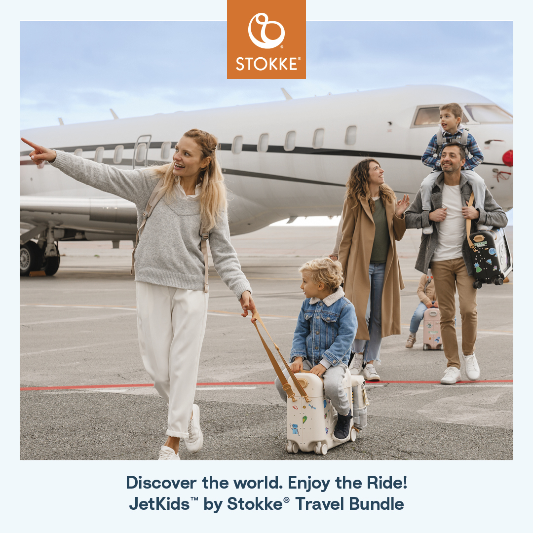 Maleta Jetkids de Stokke Black Eclipse Lunar