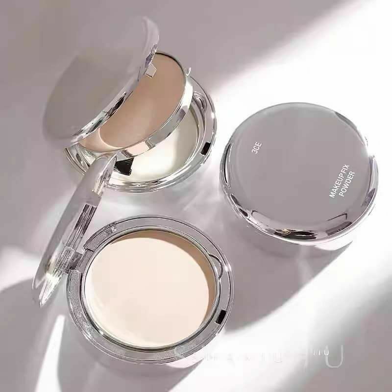 𝟑𝐂𝐄銀盒定妝粉餅 9g