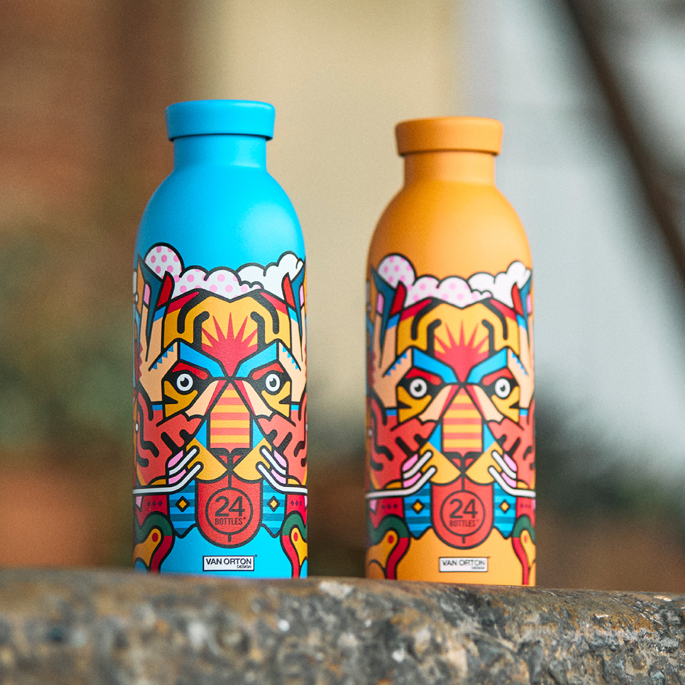 義大利 24Bottles 不鏽鋼雙層保溫瓶 VAN ORTON 限量聯名款