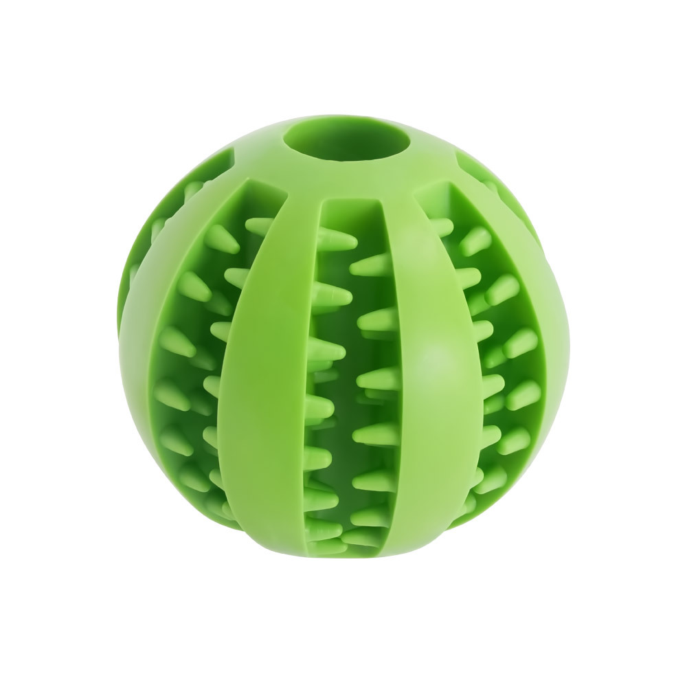 寵物耐咬磨牙漏食玩具-西瓜球