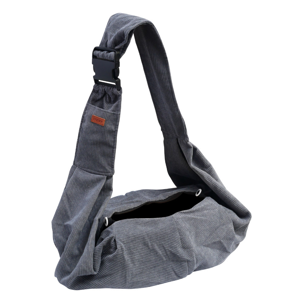 日式寵物外出單肩包-藍