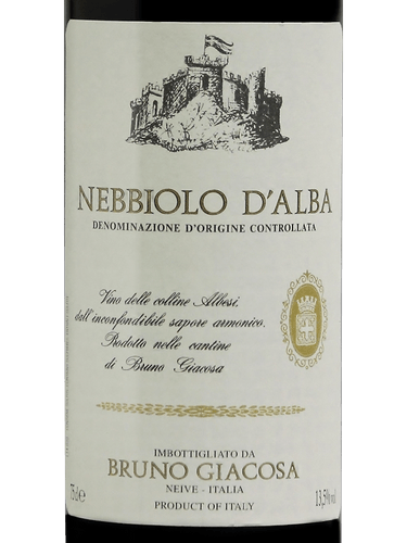Bruno Giacosa Nebbiolo d'Alba 2022
