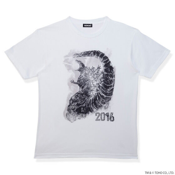 219964 Pbandai 預訂2025/1月 ゴジラ　モノクロデザインTシャツ　シン・ゴジラ