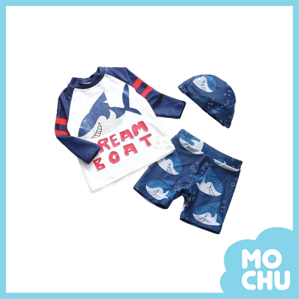 鯊魚夢想船兩件式泳裝