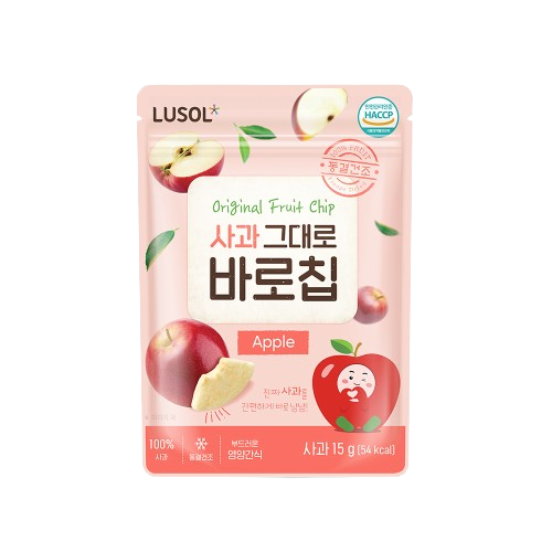 LUSOL - Original Fruit Chip-Apple 6m+ (15g)