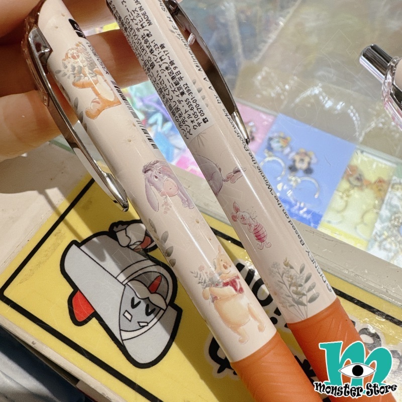 小熊維尼豬仔跳跳虎依唷原子筆