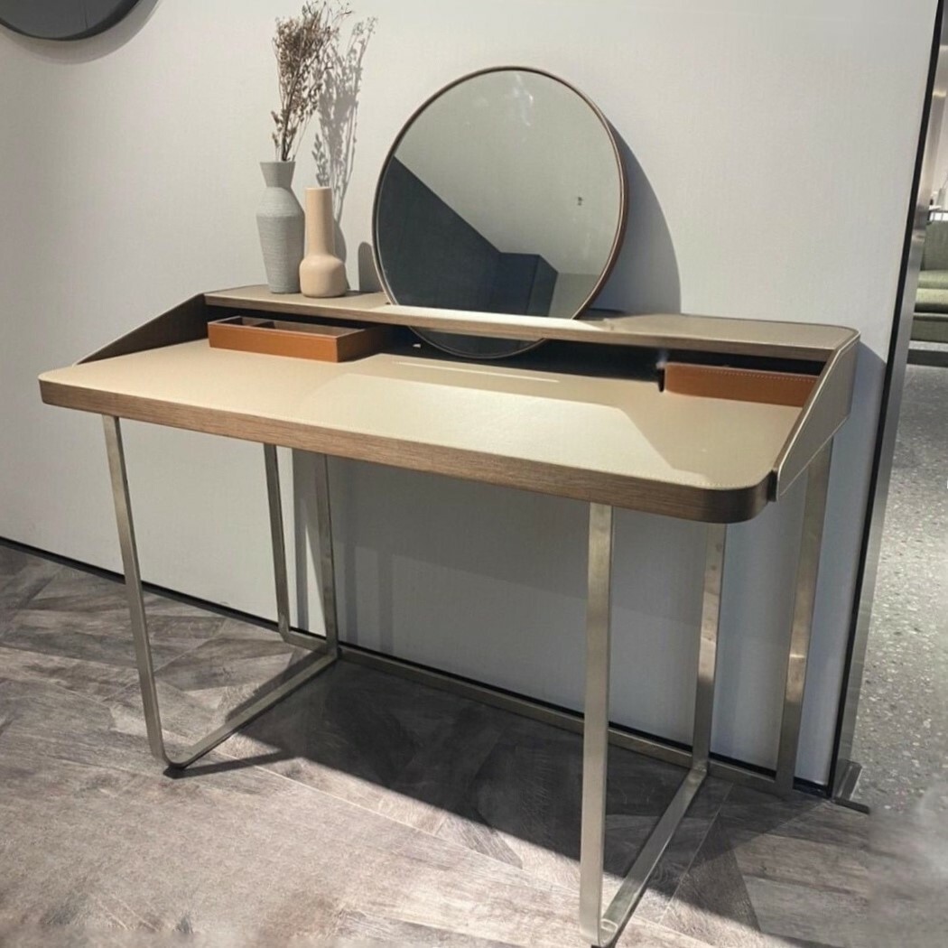 奧斯汀 | 時尚大鏡 | 木紋妝台