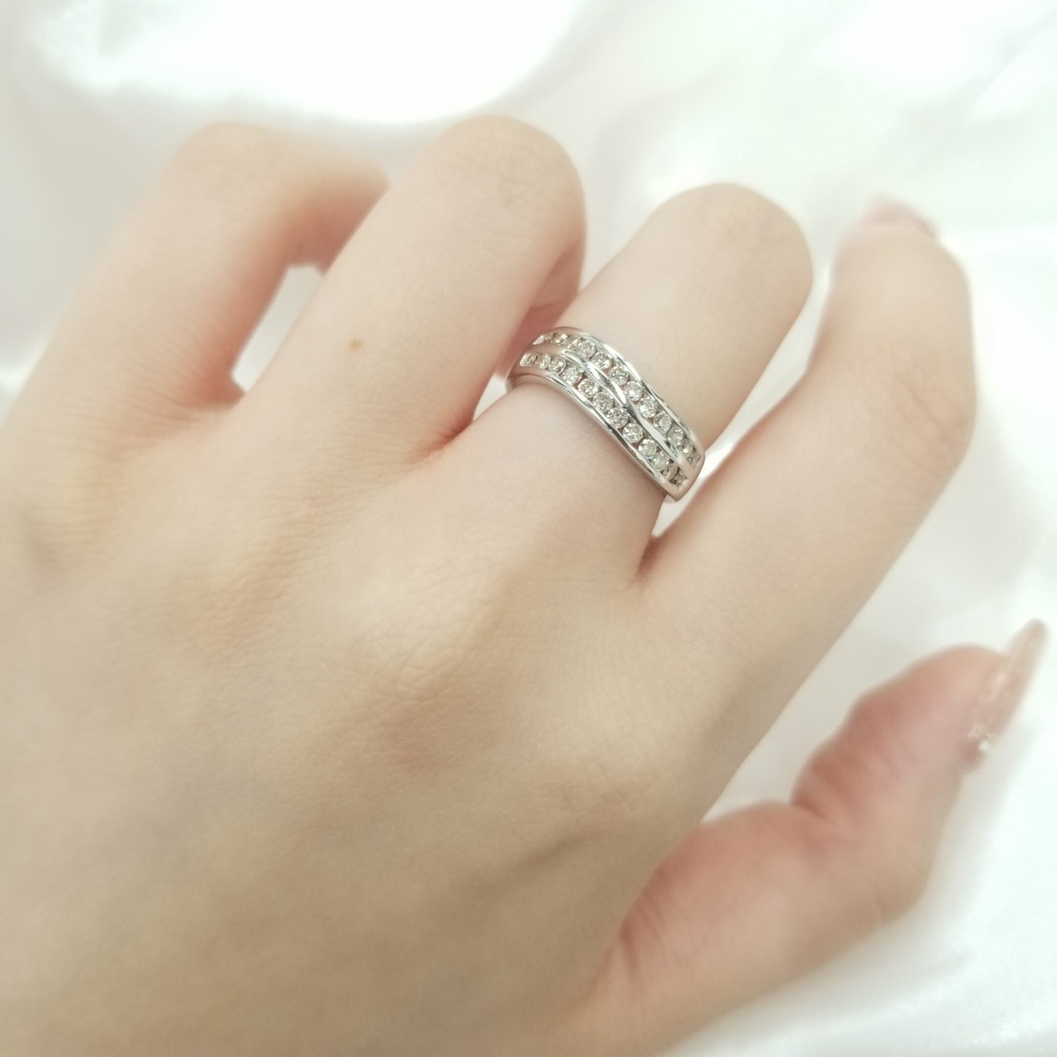 18K White Gold 0.36ct Diamond Ring