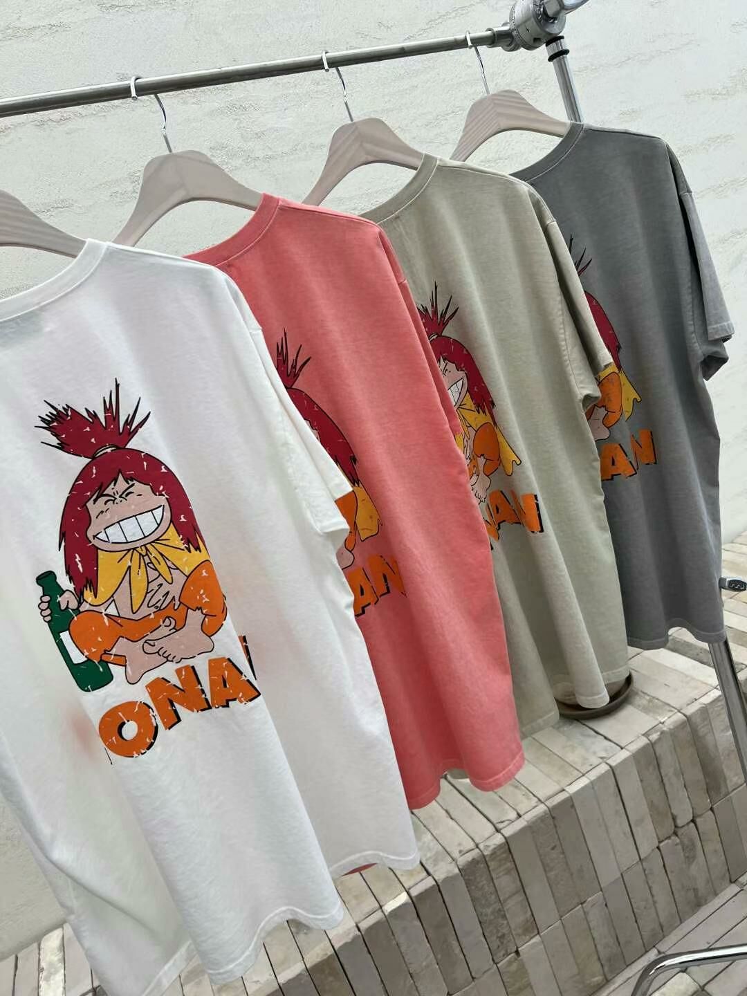 洗水卡通圖案短袖Tee KKUKKU-002T