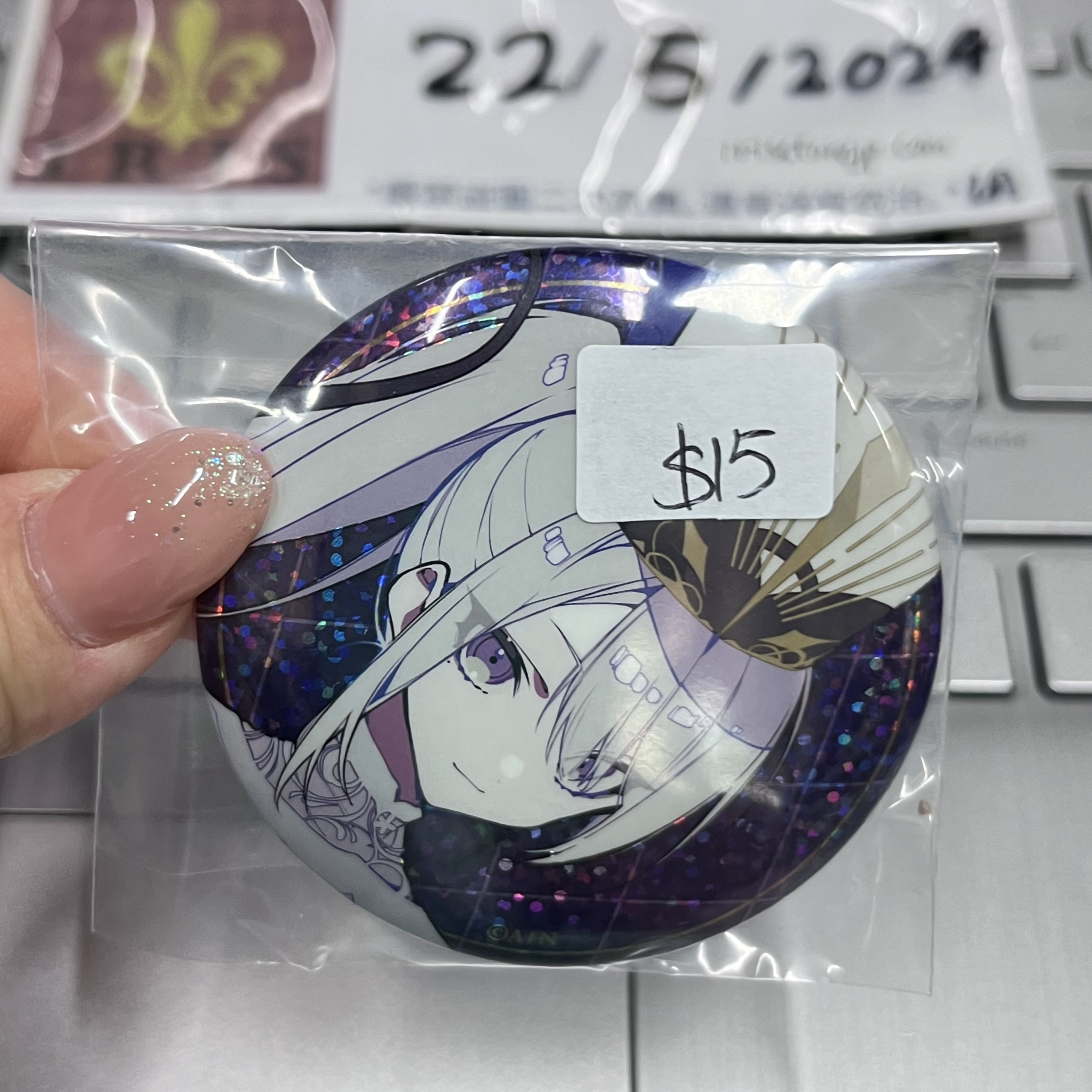 彩虹社 樋口楓 襟章 jp