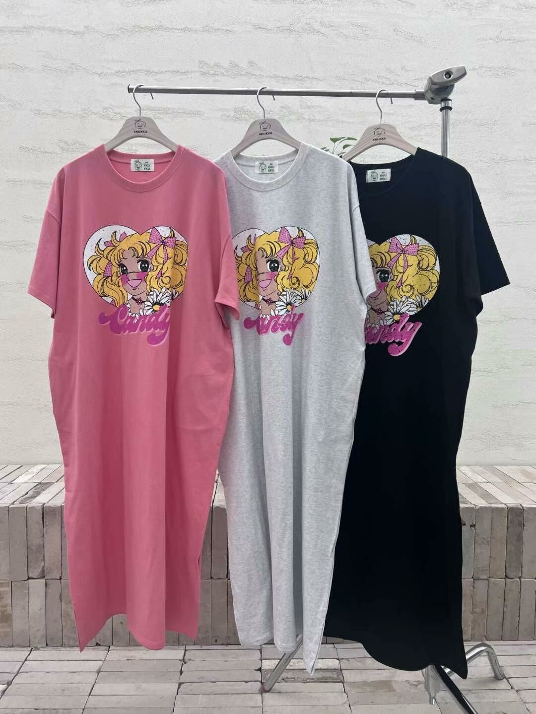 卡通圖案長裙 KKUKKU-003T