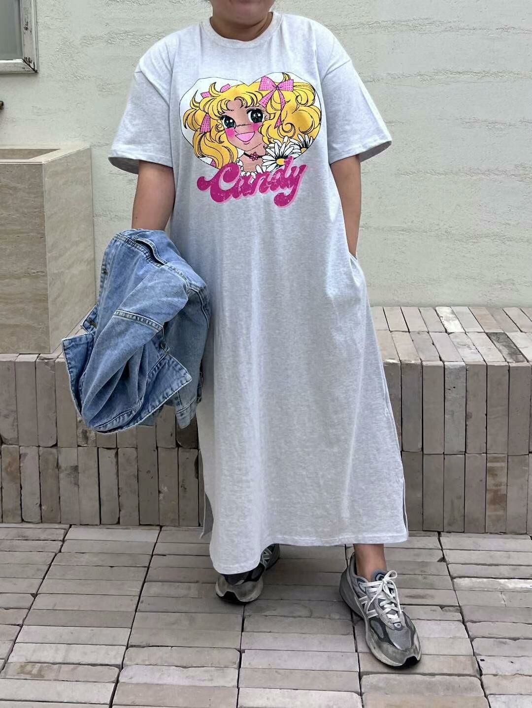 卡通圖案長裙 KKUKKU-003T