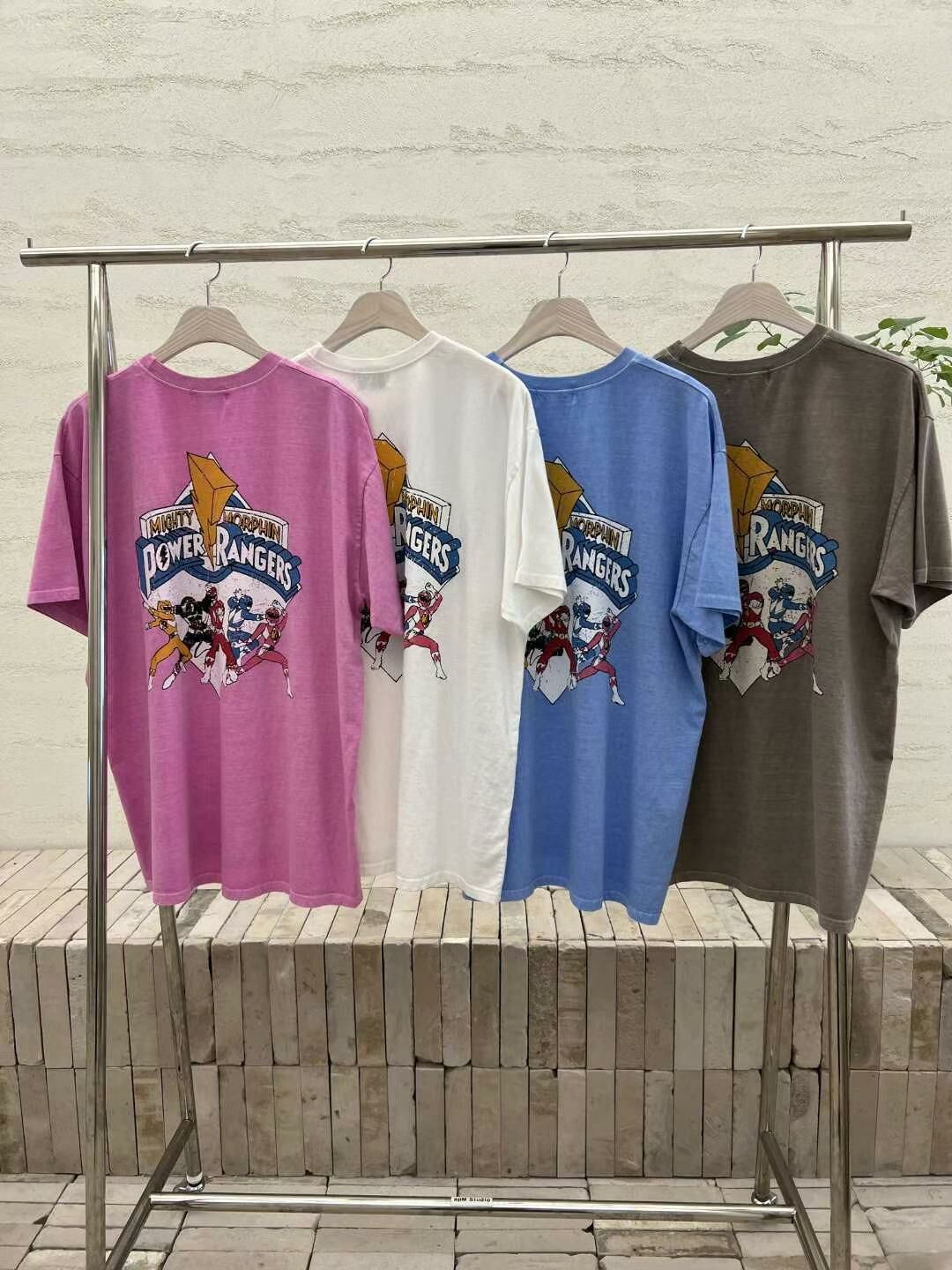 洗水卡通圖案短袖Tee KKUKKU-004T