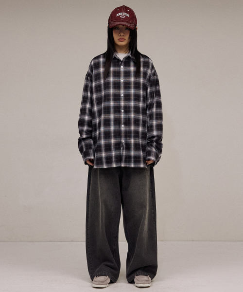 【代購】韓國選貨 F.ILLUMINATE 水洗破壞牛仔長褲 4色