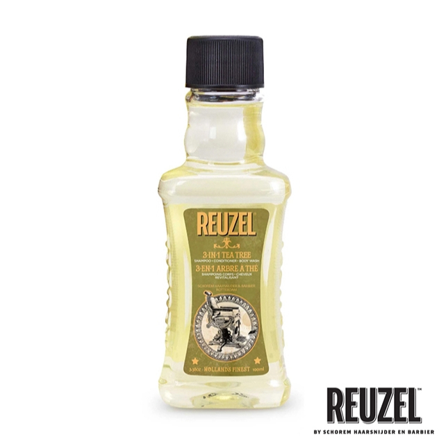 【樂森藥局】REUZEL 3合1茶樹全能全身洗潤保濕髮浴 100ml(28/12)