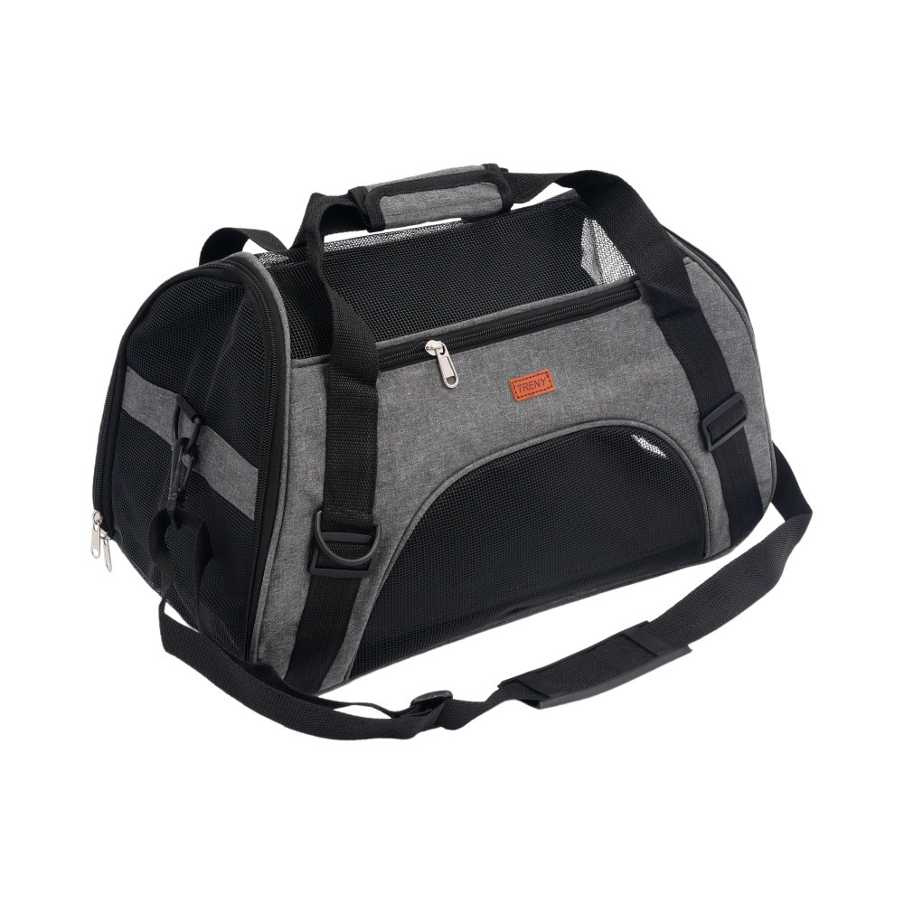 輕量寵物外出旅行提袋-灰色