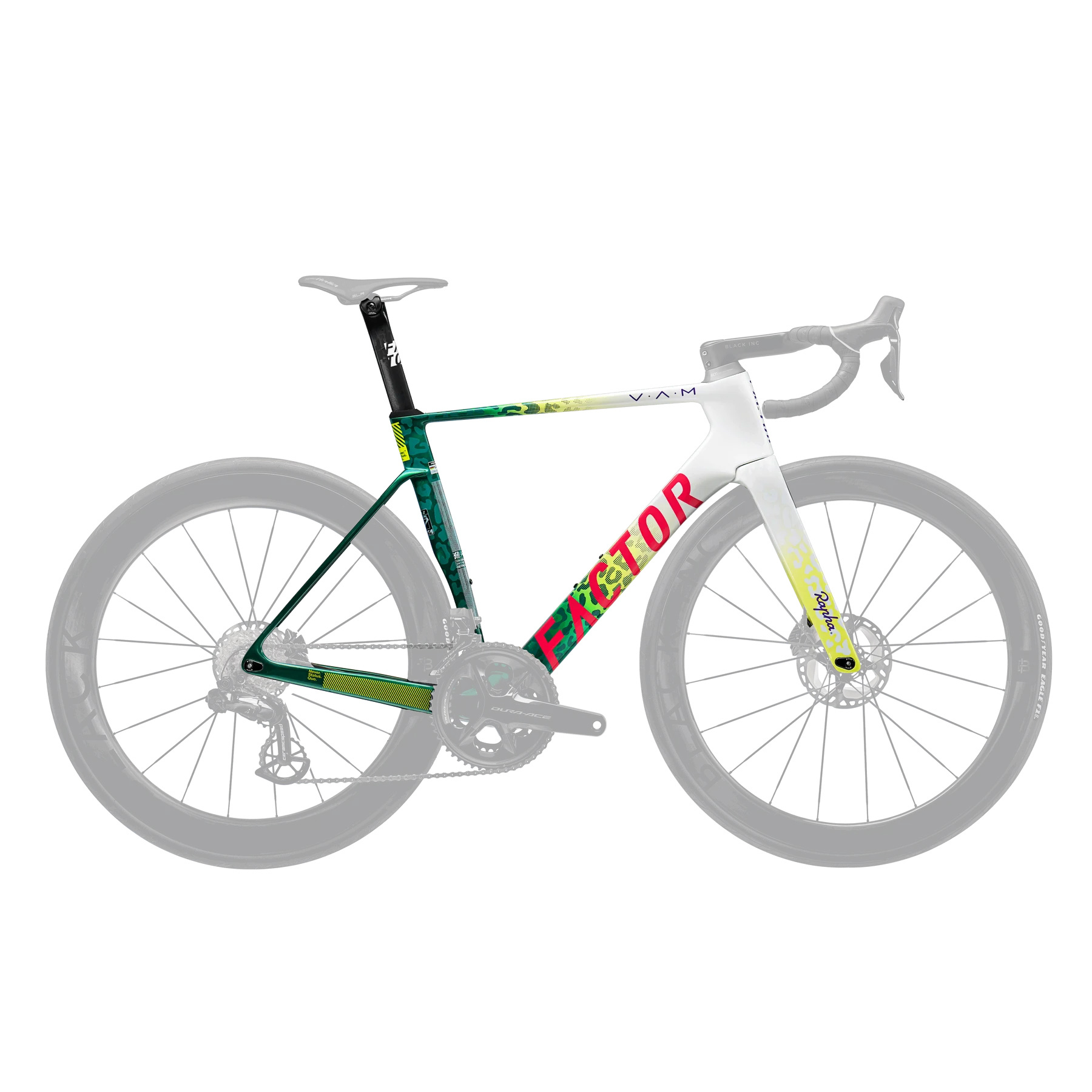 Factor OSTRO VAM Frameset 2024 Rapha x Amani Team Edition