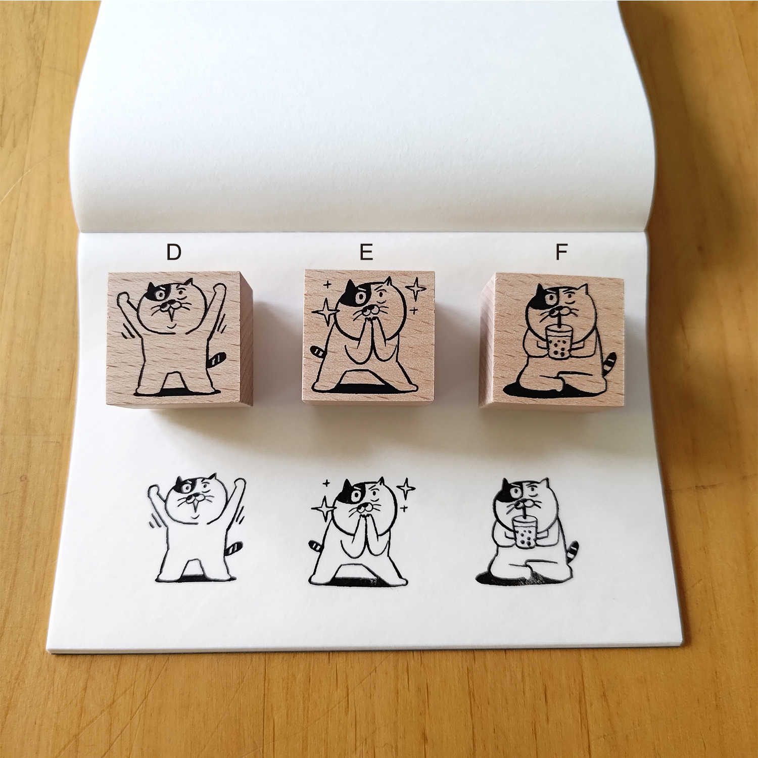 【ehcat貓室友】老背少鬍子實用印章