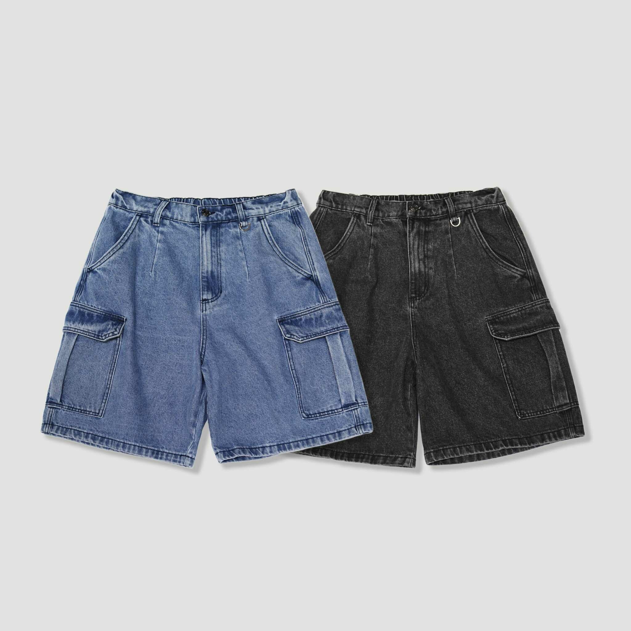 NICEDAY 服飾 QUEST Denim Pocket Shorts 五分口袋牛仔短褲