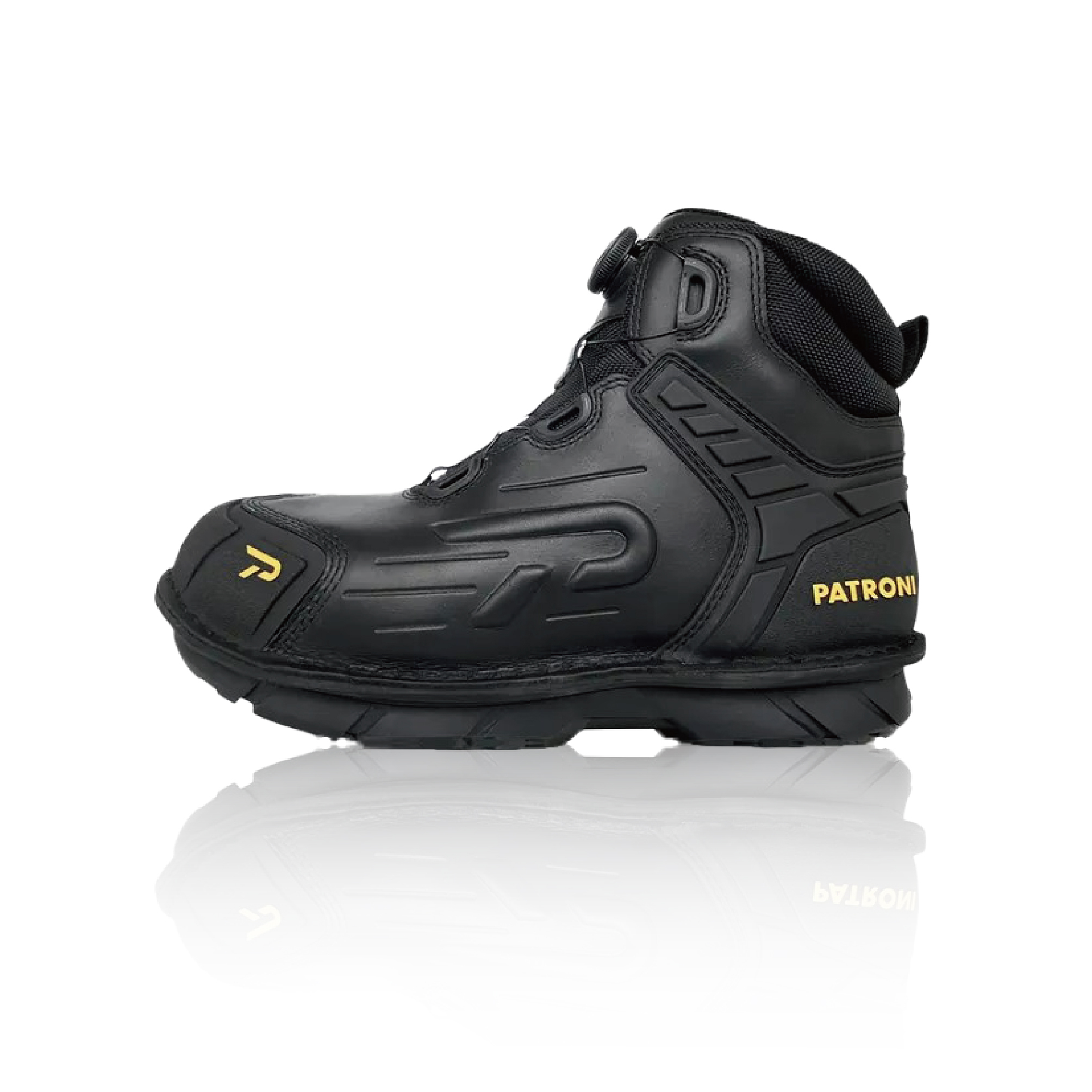PATRONI 戰神靴 SF2307BLK SD防水快旋鈕抗靜電安全鞋