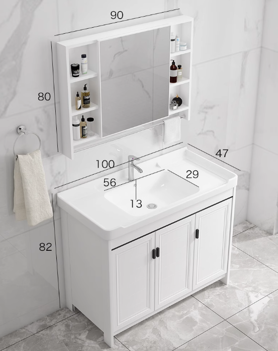 陸好洗手盆櫃組合套裝