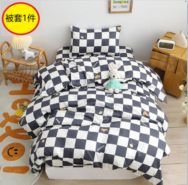 熱推兒童卡通純棉被套(伊格）(尺寸：150*200cm單被套)