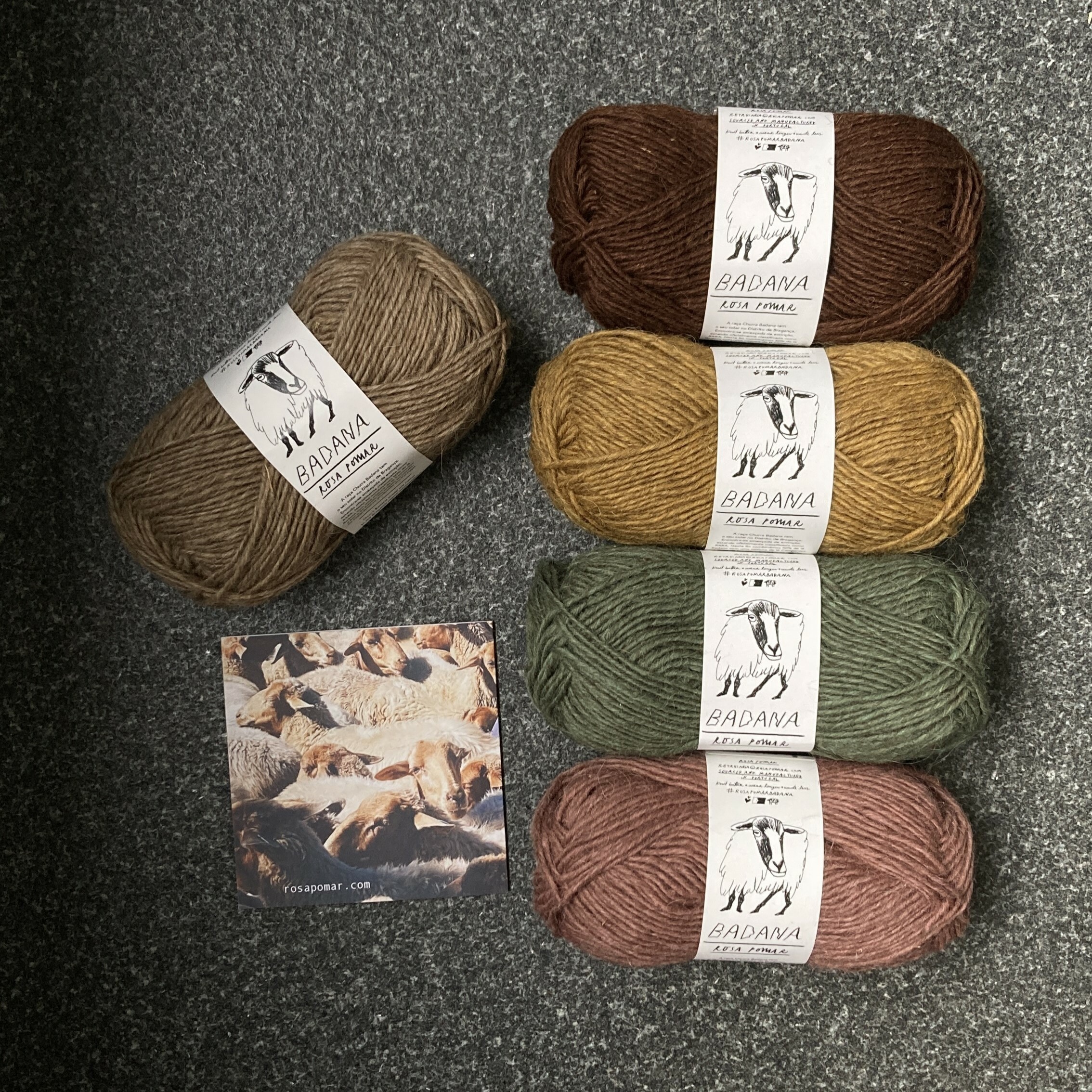 [Retrosaria ROSA POMAR] Badana羊毛線
