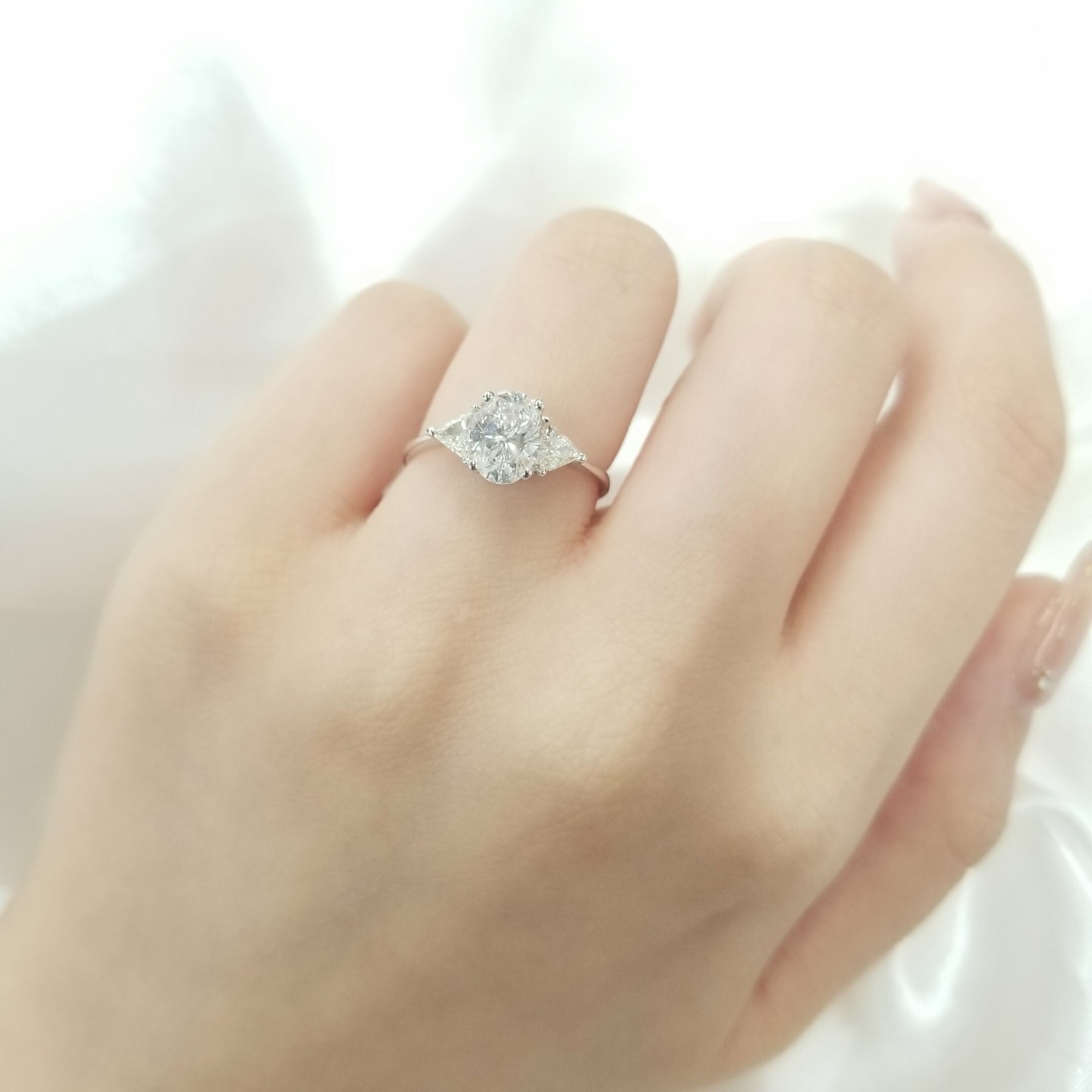 18K White Gold 1.26ct Diamond Ring